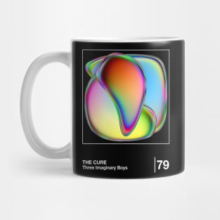 Three Imaginary Boys / Minimalist Graphic Artwork Design Mug